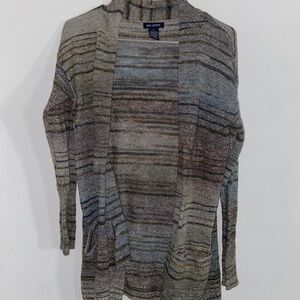 Charcoal brown y2k cardigan hipster sweater long sleeve cute indie girly jacket